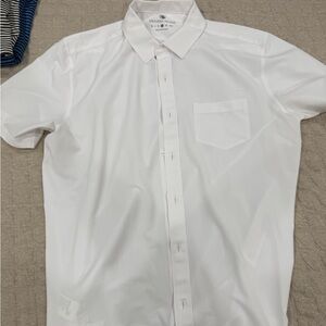 Southern Proper White Button Down Shirt
